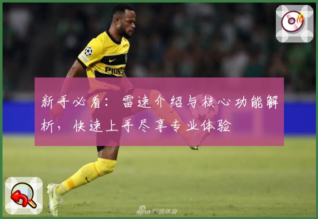 新手必看:雷速介绍与核心功能解析,快速上手尽享专业体验