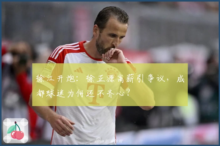 徐江开炮：徐正源高薪引争议，成都球迷为何还不齐心？